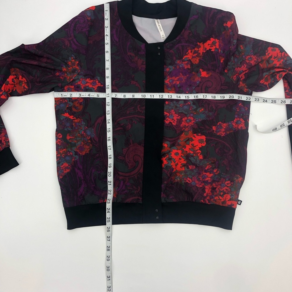 Fabletic Floral Ithaca Bomber Athletic Jacket - Picture 14 of 16